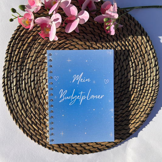 Budgetplaner Ringbuch Blau