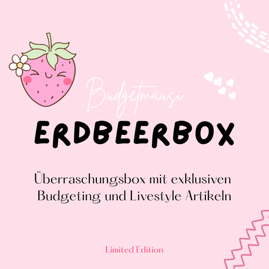 Budgeting Erdbeer Überraschungsbox