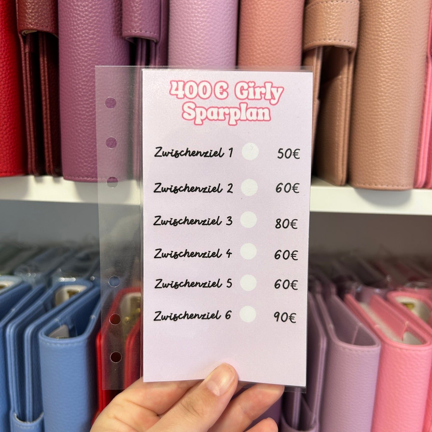 400€ Girly Sparplan