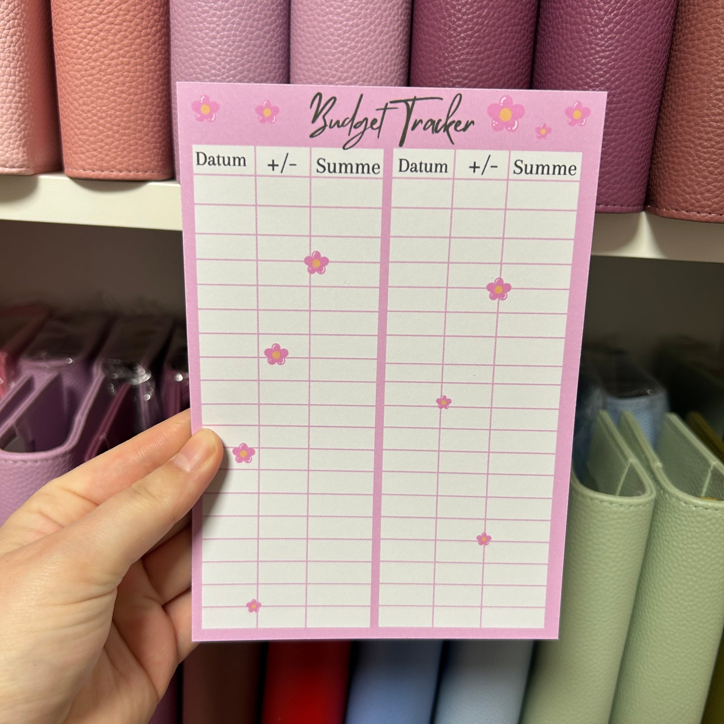 A5 Budget Tracker